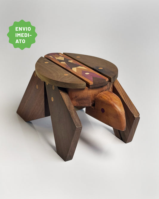 Banquinho Tartaruga 2 - Envio Imediato